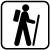 hiking icon