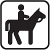 horseback riding icon