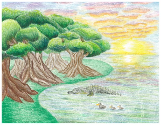 Zhewen “Eddie” Qing, 6th Grade, 2nd Place & Calendar Selection