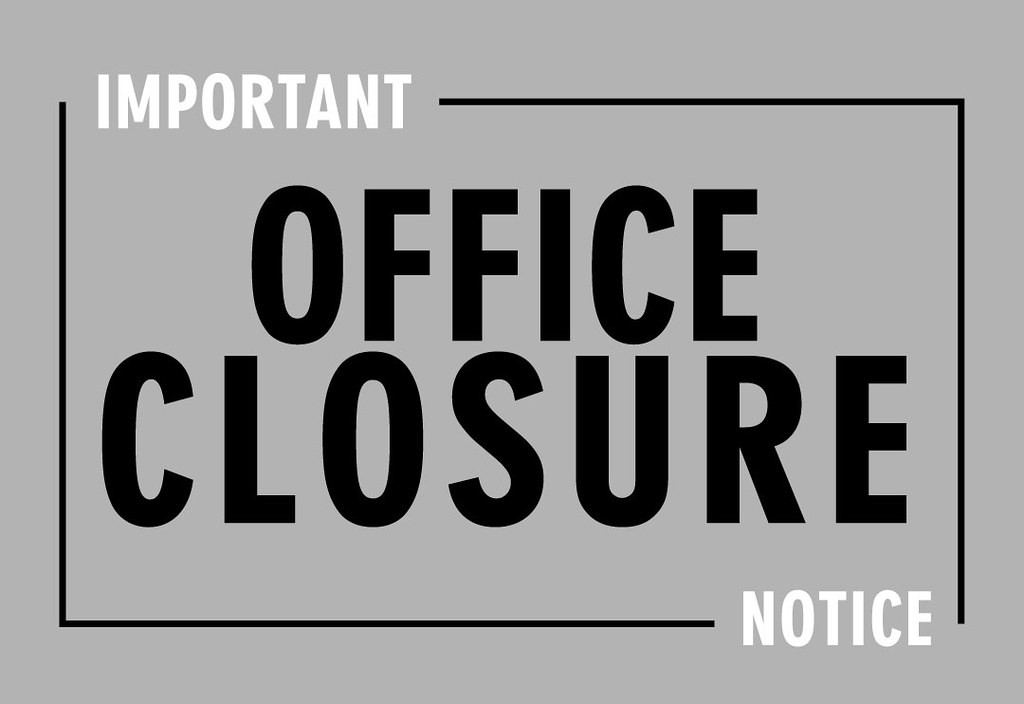 Office closed