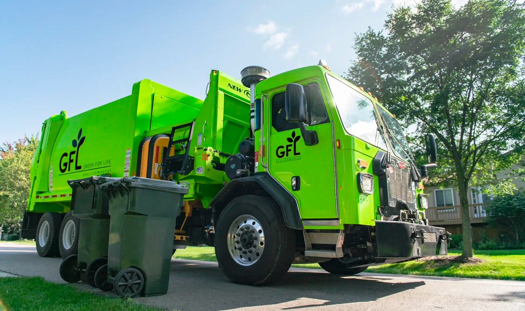 GFL garbage truck