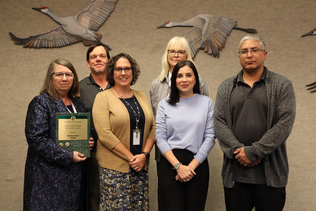County OMB staff receive budget award